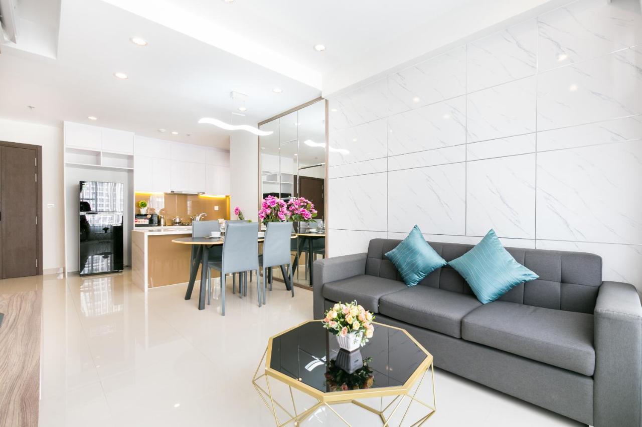 Spacious Saigon - Infinity Pool In Rivergate ホーチミン市 エクステリア 写真